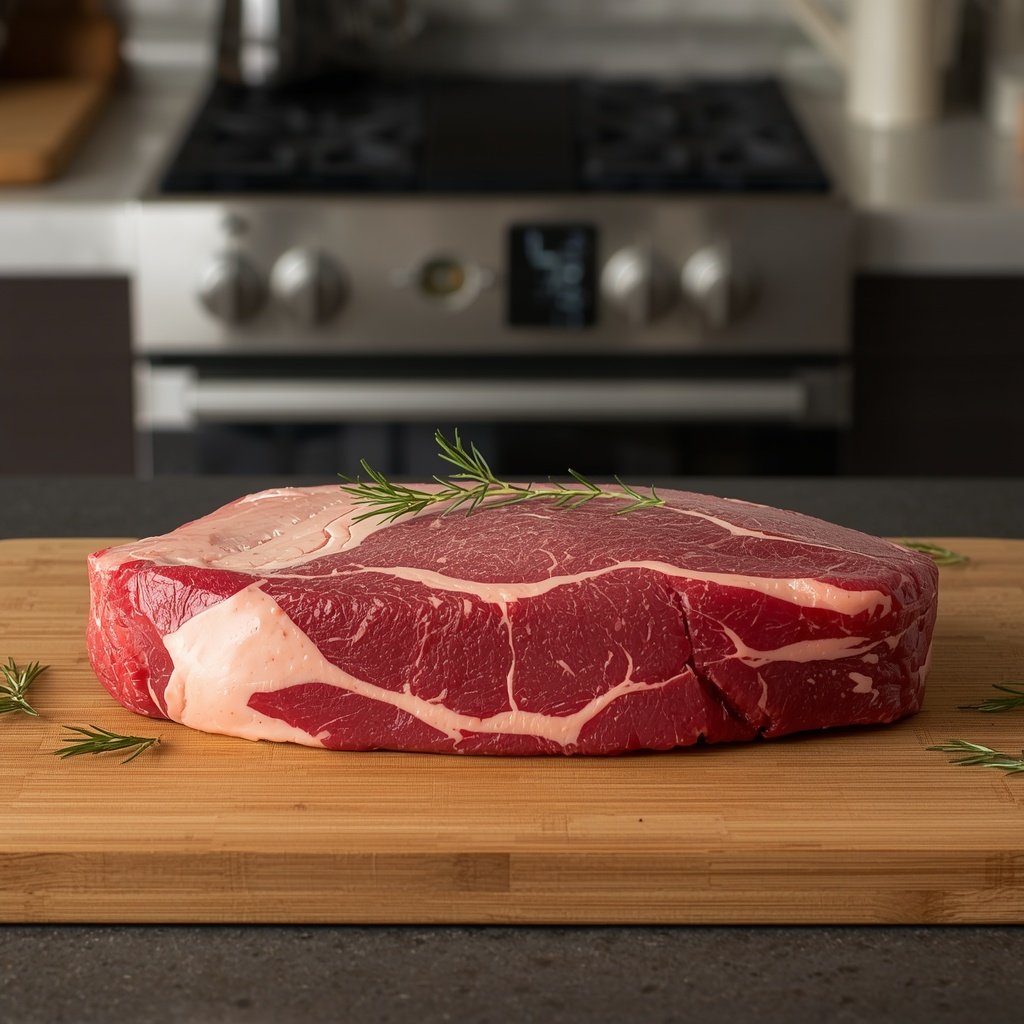 Beef raw vs cooked weight showing the difference after cooking