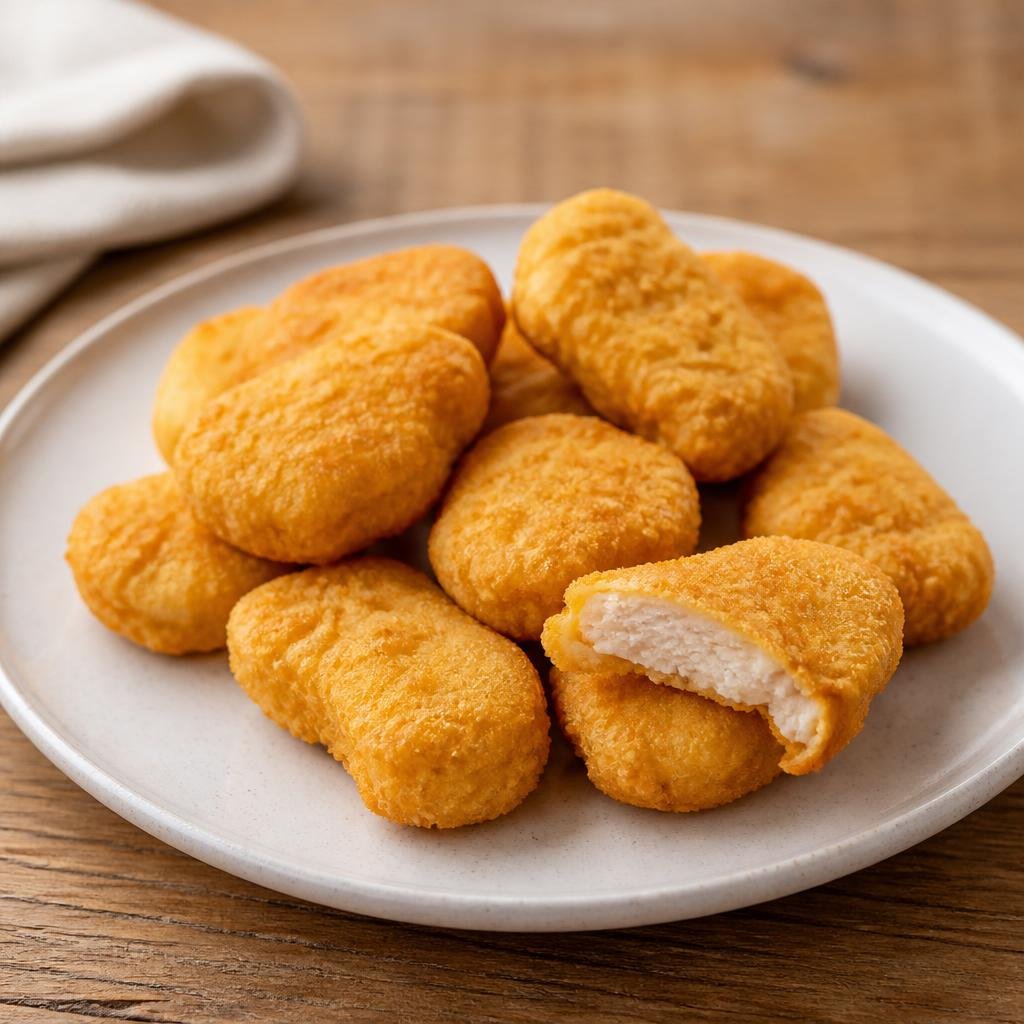 How many chicken nuggets are in 100g