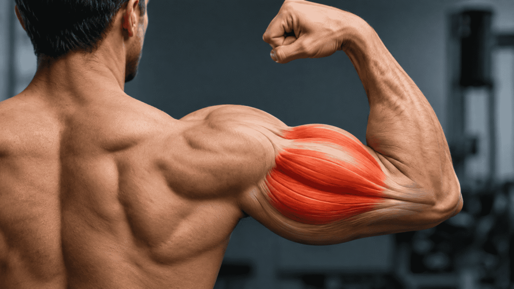Human skeletal muscles illustrating the strongest muscle in the body