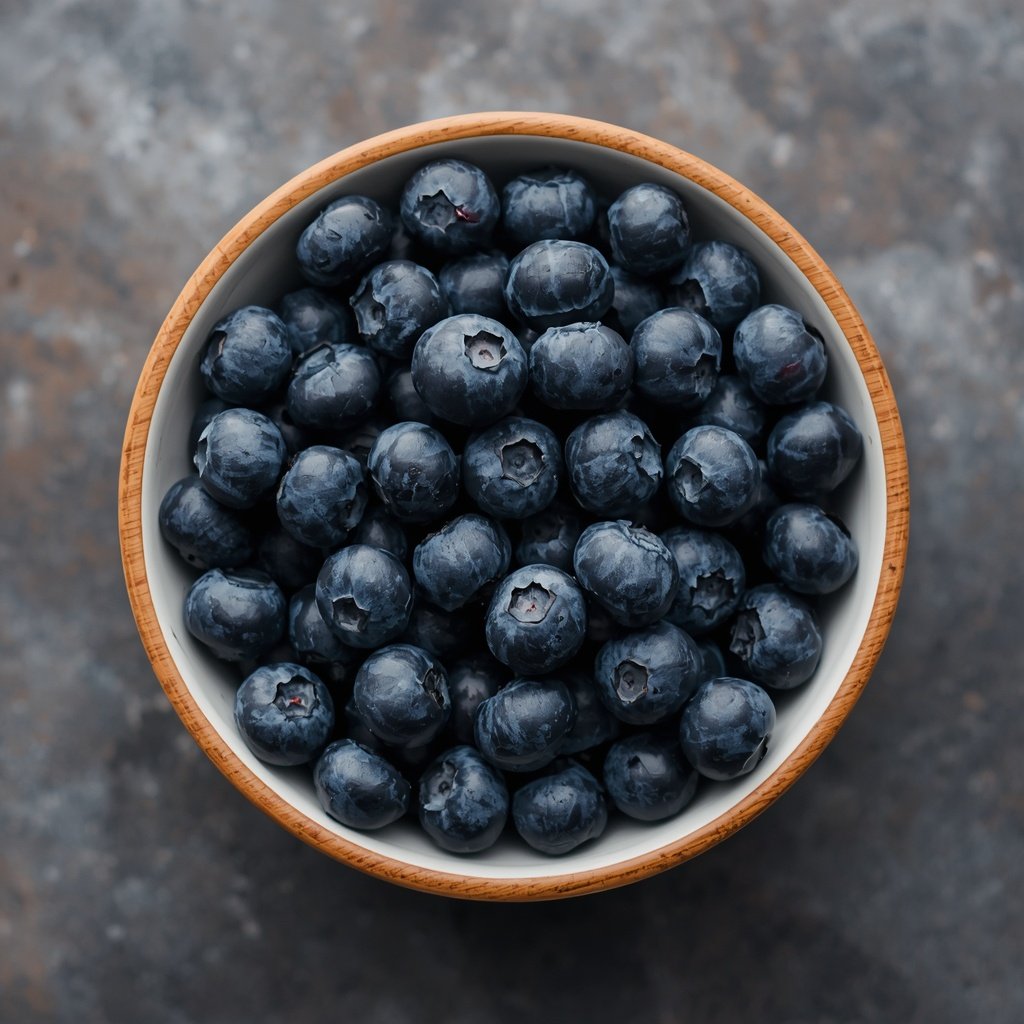 How much is 100g of blueberries