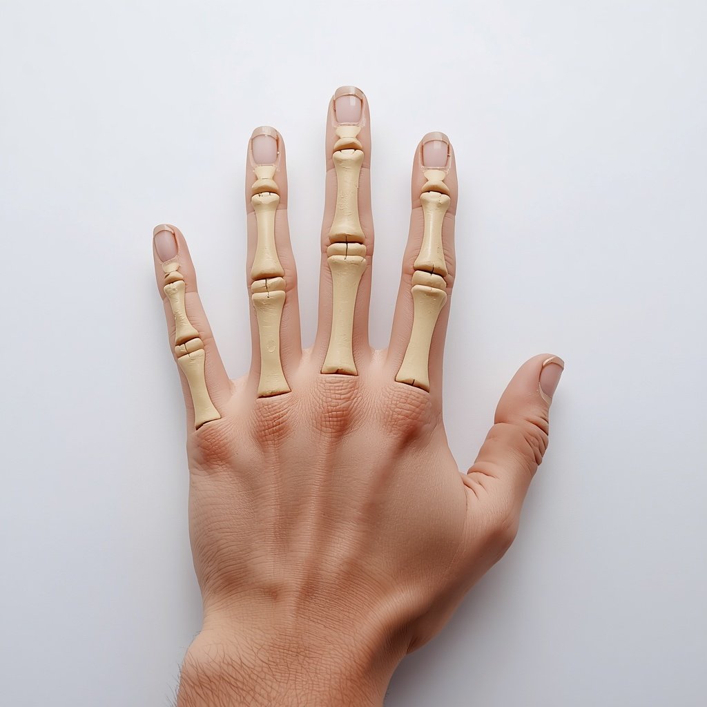 How many bones are in each finger