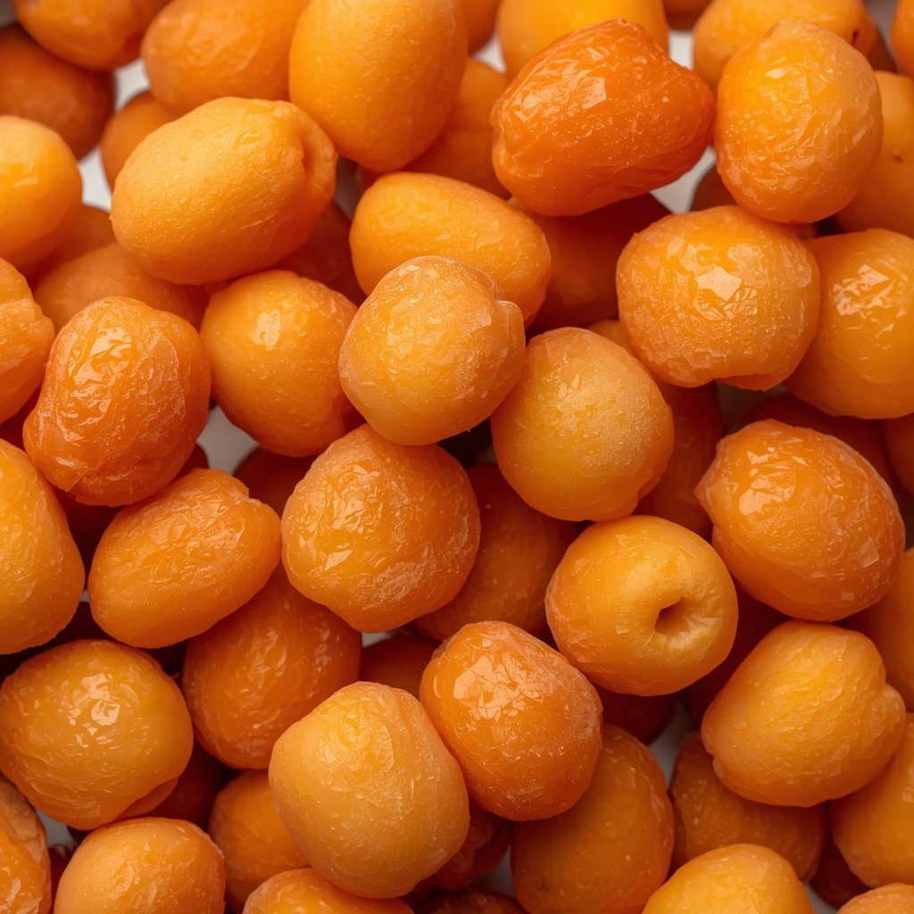 Dried apricots for measuring a 100g serving